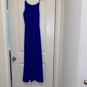 Chic Royal Blue Maxi Dress
